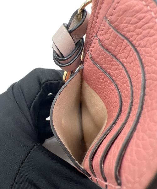 Chloe（クロエ）Chloe (クロエ) カードケース ピンクの古着・服飾アイテム