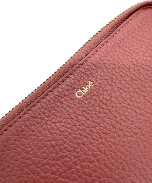 Chloe（クロエ）Chloe (クロエ) カードケース ピンクの古着・服飾アイテム