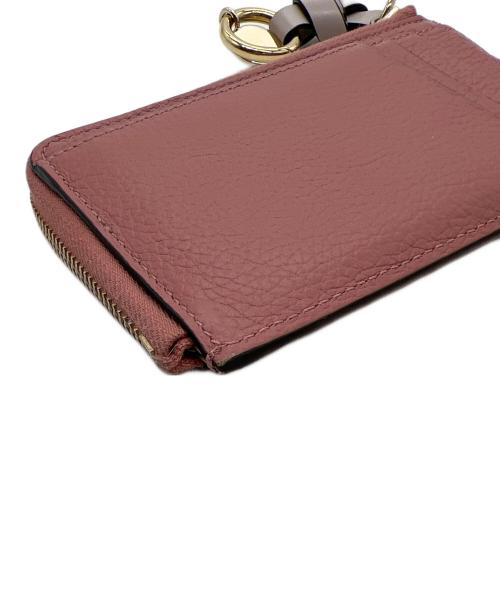 Chloe（クロエ）Chloe (クロエ) カードケース ピンクの古着・服飾アイテム