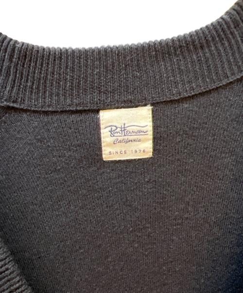 Ron Herman（ロンハーマン）Ron Herman (ロンハーマン) ニットカーディガン ブラック サイズ:Mの古着・服飾アイテム