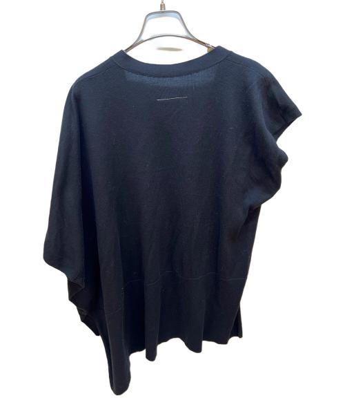 MM6 Maison Margiela（エムエムシックスメゾンマルジェラ）MM6 Maison Margiela (エムエムシックスメゾンマルジェラ) ニットベスト ブラック サイズ:Mの古着・服飾アイテム
