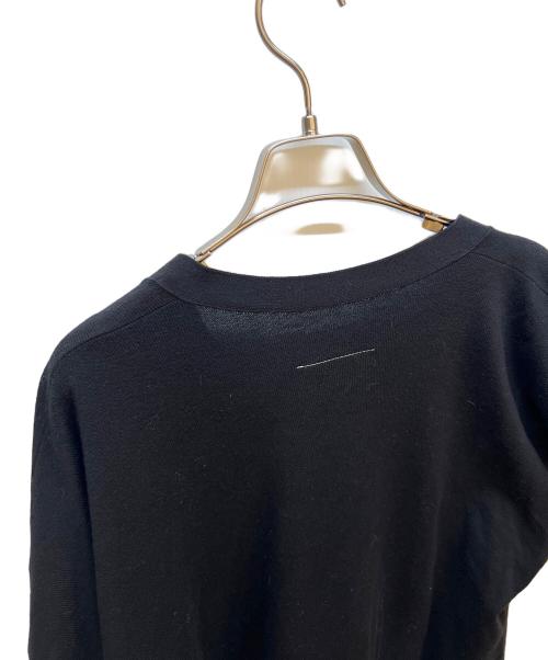 MM6 Maison Margiela（エムエムシックスメゾンマルジェラ）MM6 Maison Margiela (エムエムシックスメゾンマルジェラ) ニットベスト ブラック サイズ:Mの古着・服飾アイテム