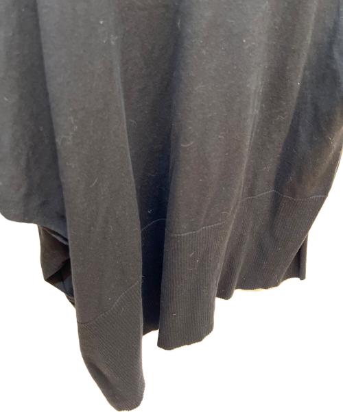 MM6 Maison Margiela（エムエムシックスメゾンマルジェラ）MM6 Maison Margiela (エムエムシックスメゾンマルジェラ) ニットベスト ブラック サイズ:Mの古着・服飾アイテム