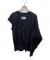 MM6 Maison Margiela（エムエムシックスメゾンマルジェラ）の古着「ニットベスト」｜ブラック