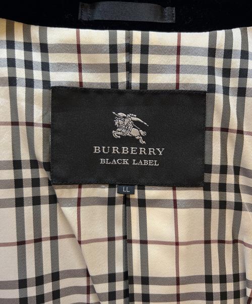 BURBERRY BLACK LABEL（バーバリーブラックレーベル）BURBERRY BLACK LABEL (バーバリーブラックレーベル) コート ブラック サイズ:LLの古着・服飾アイテム