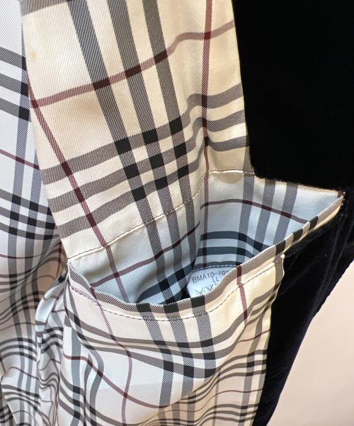 BURBERRY BLACK LABEL（バーバリーブラックレーベル）BURBERRY BLACK LABEL (バーバリーブラックレーベル) コート ブラック サイズ:LLの古着・服飾アイテム