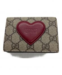 GUCCI（グッチ）の古着「2つ折り財布」｜ベージュ