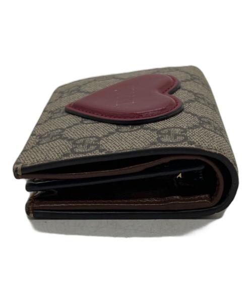 GUCCI（グッチ）GUCCI (グッチ) 2つ折り財布 ベージュの古着・服飾アイテム