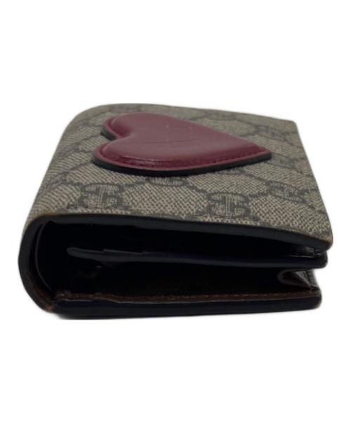 GUCCI（グッチ）GUCCI (グッチ) 2つ折り財布 ベージュの古着・服飾アイテム