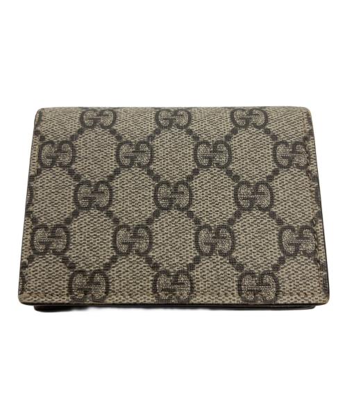 GUCCI（グッチ）GUCCI (グッチ) 2つ折り財布 ベージュの古着・服飾アイテム