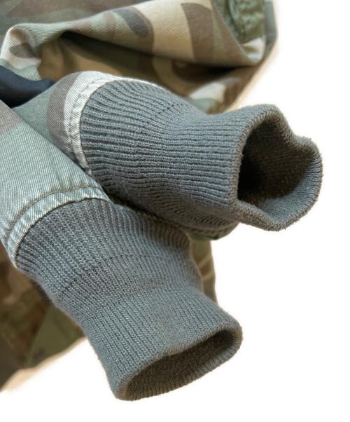 AVIREX（アヴィレックス）AVIREX (アヴィレックス) リブジャケット カーキ サイズ:Lの古着・服飾アイテム