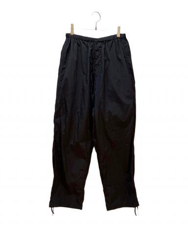 中古・古着通販】ATON (エイトン) ナイロンパンツ ブラック サイズ:02