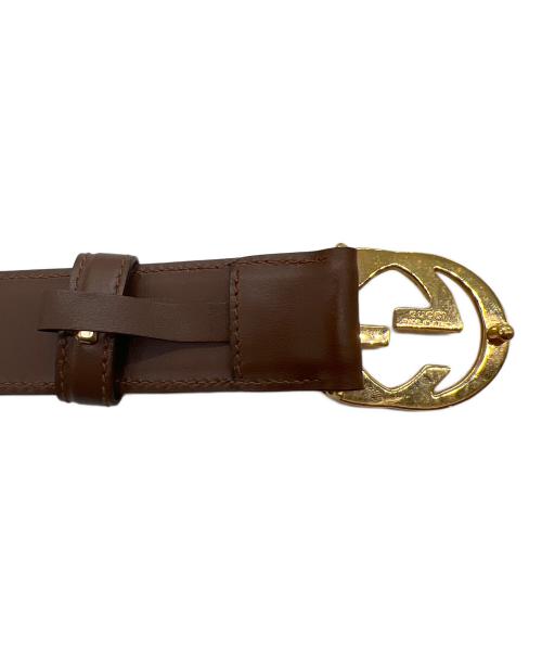 GUCCI（グッチ）GUCCI (グッチ) ベルト ブラウンの古着・服飾アイテム