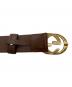 GUCCI (グッチ) ベルト ブラウン：7000円