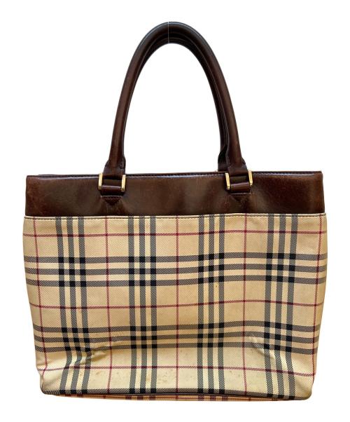 BURBERRY（バーバリー）BURBERRY (バーバリー) トートバッグ ベージュの古着・服飾アイテム
