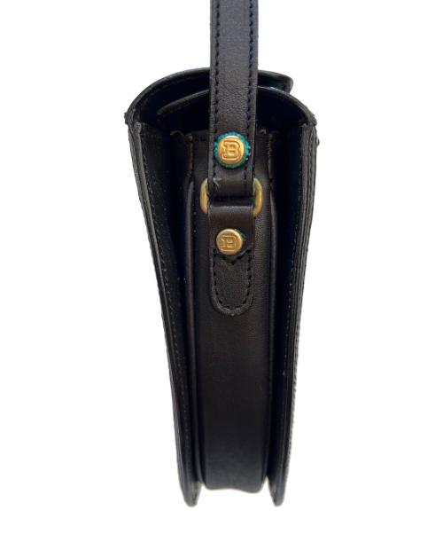 BALLY（バリー）BALLY (バリー) ヴィンテージショルダーバッグ ブラックの古着・服飾アイテム
