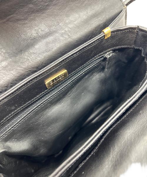 BALLY（バリー）BALLY (バリー) ヴィンテージショルダーバッグ ブラックの古着・服飾アイテム