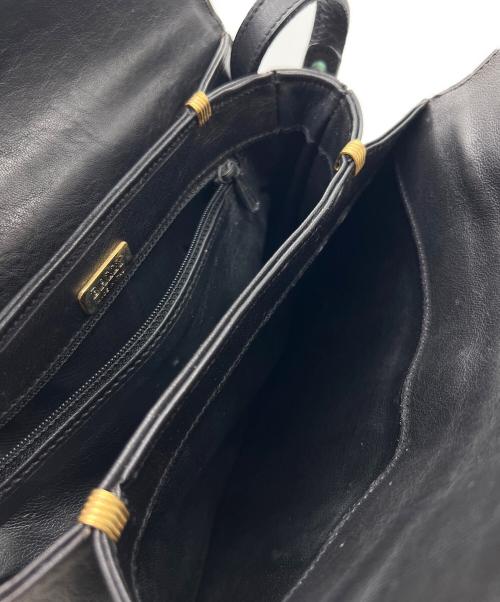 BALLY（バリー）BALLY (バリー) ヴィンテージショルダーバッグ ブラックの古着・服飾アイテム