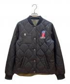 HARLEY-DAVIDSONハーレーダビッドソン）の古着「リバーシブル中綿ジャケット」｜ブラック