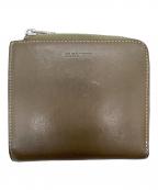 JIL SANDERジルサンダー）の古着「コンパクトウォレット」｜グリーン