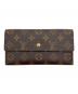 LOUIS VUITTON（ルイ ヴィトン）の古着「長財布」｜ブラウン