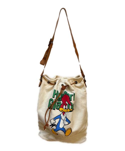 WOODY WOODPECKER（ウッディウッドペッカー）WOODY WOODPECKER (ウッディウッドペッカー) Hysteric Glamour (ヒステリックグラマー) ショルダーバッグ ベージュの古着・服飾アイテム