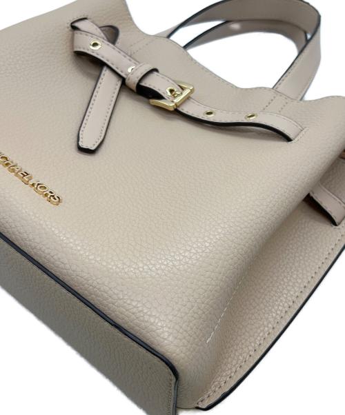 MICHAEL KORS（マイケルコース）MICHAEL KORS (マイケルコース) 2WAYショルダーバッグ ベージュの古着・服飾アイテム