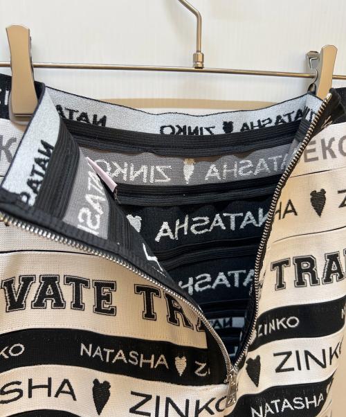 NATASHA ZINKO（ナターシャジンコ）NATASHA ZINKO (ナターシャジンコ) スカート ホワイト サイズ:34の古着・服飾アイテム