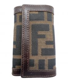 FENDI（フェンディ）の古着「6連キーケース」｜ブラウン