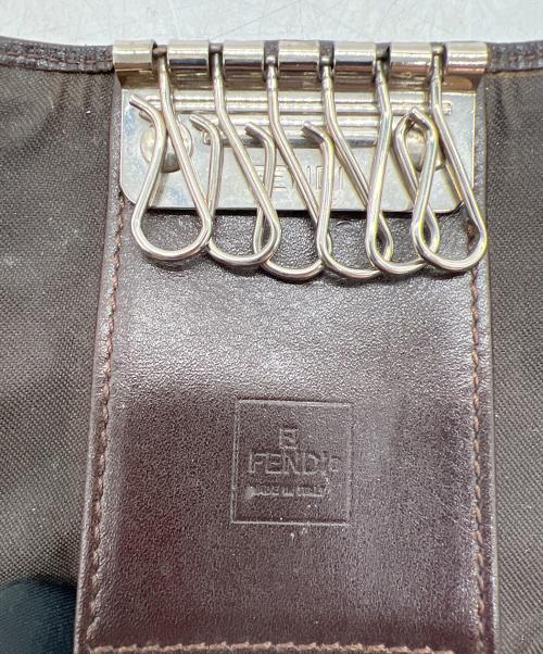 FENDI（フェンディ）FENDI (フェンディ) 6連キーケース ブラウンの古着・服飾アイテム