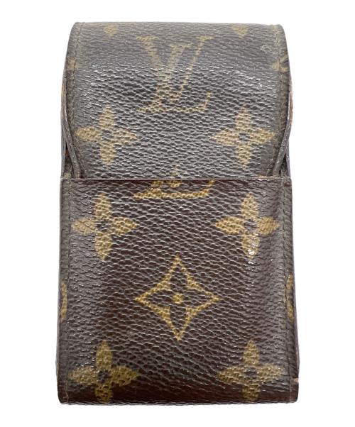 LOUIS VUITTON（ルイ ヴィトン）LOUIS VUITTON (ルイ ヴィトン) シガレットケース/モノグラム･エテュイ・シガレット ブラウンの古着・服飾アイテム