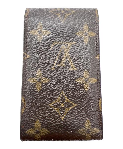 LOUIS VUITTON（ルイ ヴィトン）LOUIS VUITTON (ルイ ヴィトン) シガレットケース/モノグラム･エテュイ・シガレット ブラウンの古着・服飾アイテム