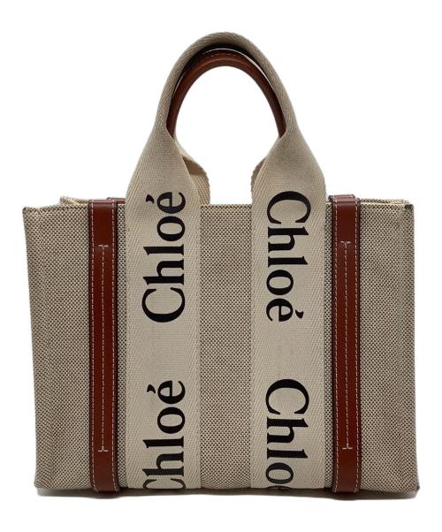 Chloe（クロエ）Chloe (クロエ) ハンドバッグ ベージュの古着・服飾アイテム