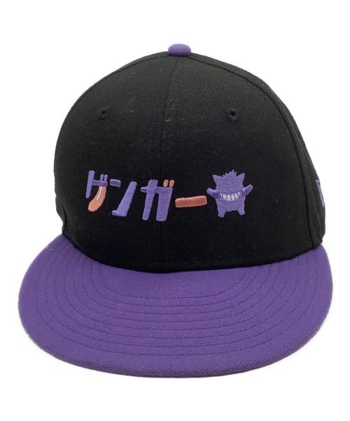 New Era（ニューエラ）New Era (ニューエラ) pokemon (ポケモン) キャップ ブラック×パープルの古着・服飾アイテム
