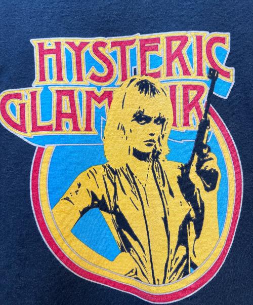 Hysteric Glamour（ヒステリックグラマー）Hysteric Glamour (ヒステリックグラマー) プリントTシャツ ブラック サイズ:Mの古着・服飾アイテム