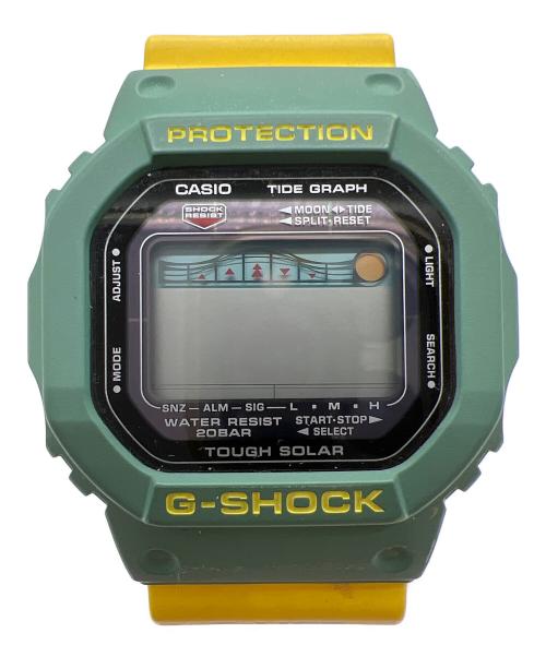 CASIO（カシオ）CASIO (カシオ) 腕時計/G-SHOCK グリーン×イエローの古着・服飾アイテム