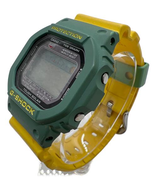 CASIO（カシオ）CASIO (カシオ) 腕時計/G-SHOCK グリーン×イエローの古着・服飾アイテム