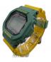 CASIO (カシオ) 腕時計/G-SHOCK グリーン×イエロー：14000円