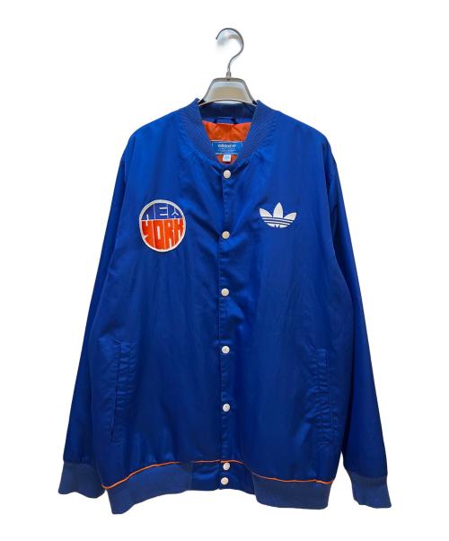 adidas（アディダス）adidas (アディダス) ジャケット ブルー サイズ:Lの古着・服飾アイテム
