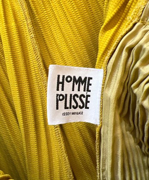 ISSEY MIYAKE（イッセイミヤケ）ISSEY MIYAKE (イッセイミヤケ) イージーパンツ イエロー サイズ:Ｓの古着・服飾アイテム