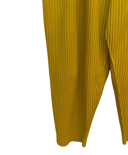 ISSEY MIYAKE（イッセイミヤケ）ISSEY MIYAKE (イッセイミヤケ) イージーパンツ イエロー サイズ:Ｓの古着・服飾アイテム
