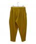 ISSEY MIYAKE (イッセイミヤケ) イージーパンツ イエロー サイズ:Ｓ：20000円