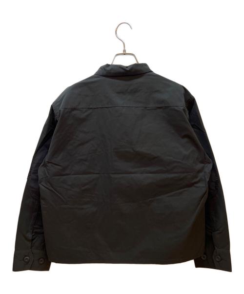 studio seven（スタジオセブン）studio seven (スタジオセブン) Asymmetry Work Shirt ブラック サイズ:M 未使用品の古着・服飾アイテム