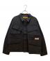 studio seven（スタジオセブン）の古着「Asymmetry Work Shirt」｜ブラック