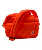 studio sevenスタジオセブン）の古着「Quilting Shoulder Bag」｜オレンジ