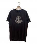 MONCLERモンクレール）の古着「半袖カットソー」｜ブラック