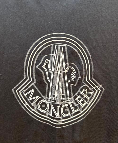 MONCLER（モンクレール）MONCLER (モンクレール) 半袖カットソー ブラック サイズ:Mの古着・服飾アイテム