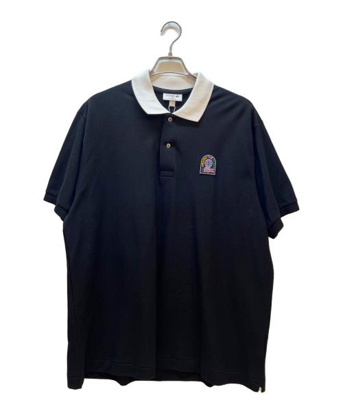 LACOSTE（ラコステ）LACOSTE (ラコステ) ポロシャツ ブラック サイズ:XXL 未使用品の古着・服飾アイテム