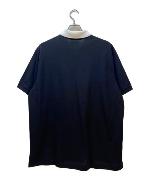 LACOSTE（ラコステ）LACOSTE (ラコステ) ポロシャツ ブラック サイズ:XXL 未使用品の古着・服飾アイテム