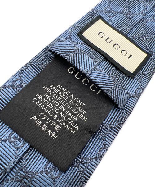 GUCCI（グッチ）GUCCI (グッチ) ネクタイ スカイブルー サイズ:不明の古着・服飾アイテム